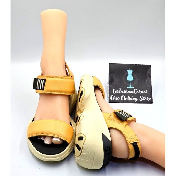 Sorel Women's Faded Spark Leather Explorer Blitz Stride Sandals Size 8 M 2470 - Picture 12 of 16